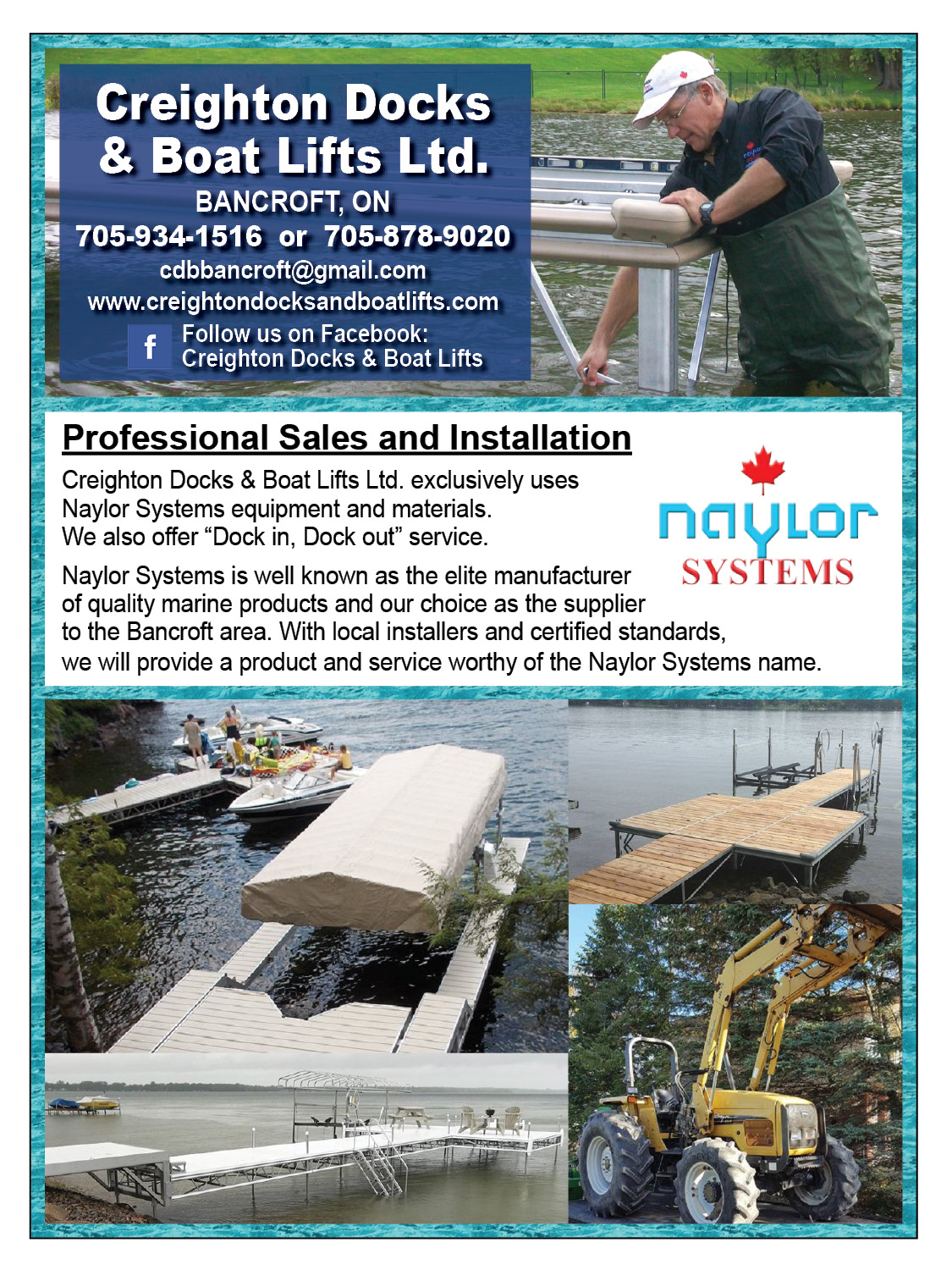 Creighton Docks and Boatlifts
